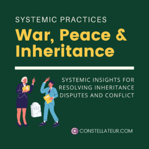 Inheritance Conflict Resolution. War, Pease and Inheritance.