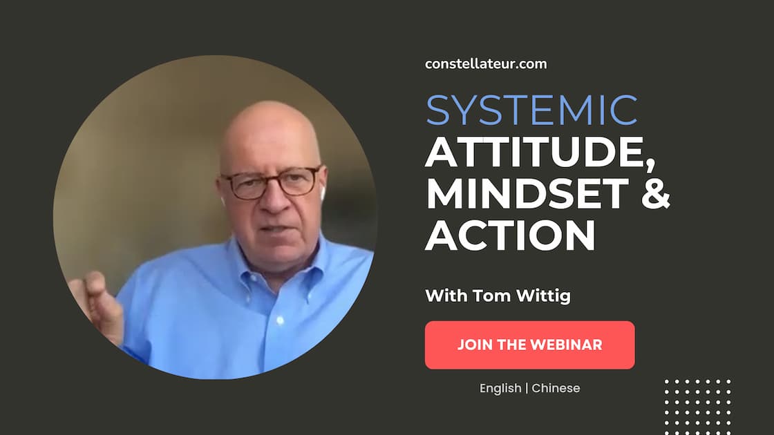 Systemic Attitude and Mindset | Online | English-Chinese